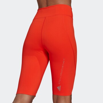 ADIDAS BY STELLA MCCARTNEY Skinny Sportovní kalhoty – oranžová