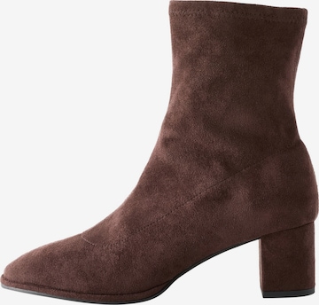 Next Ankle Boots 'Forever Comfort® ' in Brown: front