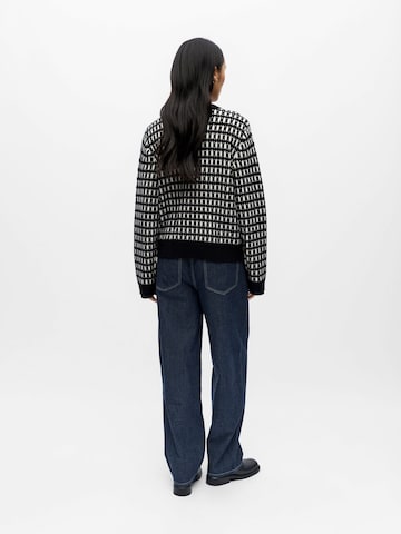 OBJECT Strickjacke 'OBJThess' in Schwarz