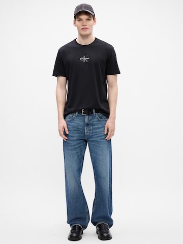 Calvin Klein Jeans Majica | črna barva