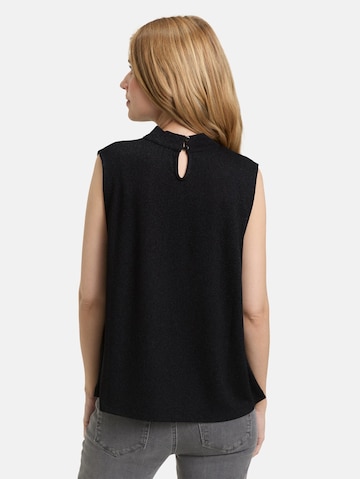 TOM TAILOR Knitted Top in Black