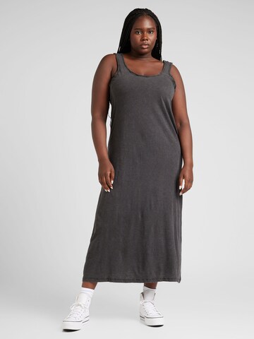 ONLY Carmakoma Kleid in Schwarz: Vorderseite