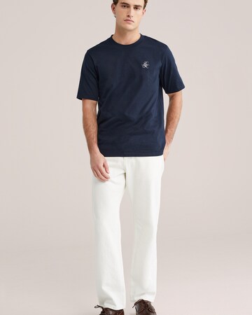 T-Shirt WE Fashion en bleu