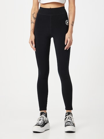 CONVERSE Skinny Leggings in Black: front