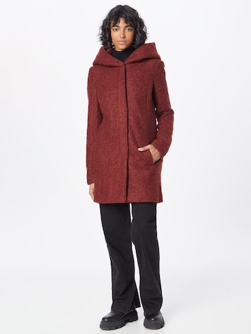 ONLY Between-Seasons Coat in Red: front