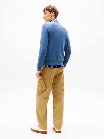 TOMMY HILFIGER Sweater 'ESSENTIAL' in Blue