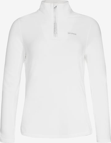 PROTEST Athletic Sweatshirt 'MUTEZ' in White: front