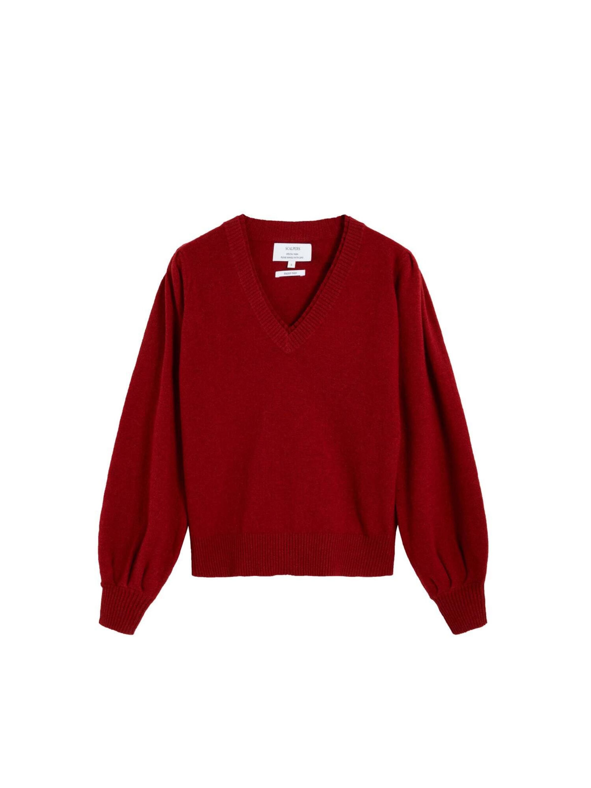 Pullover di Scalpers in rosso: frontale