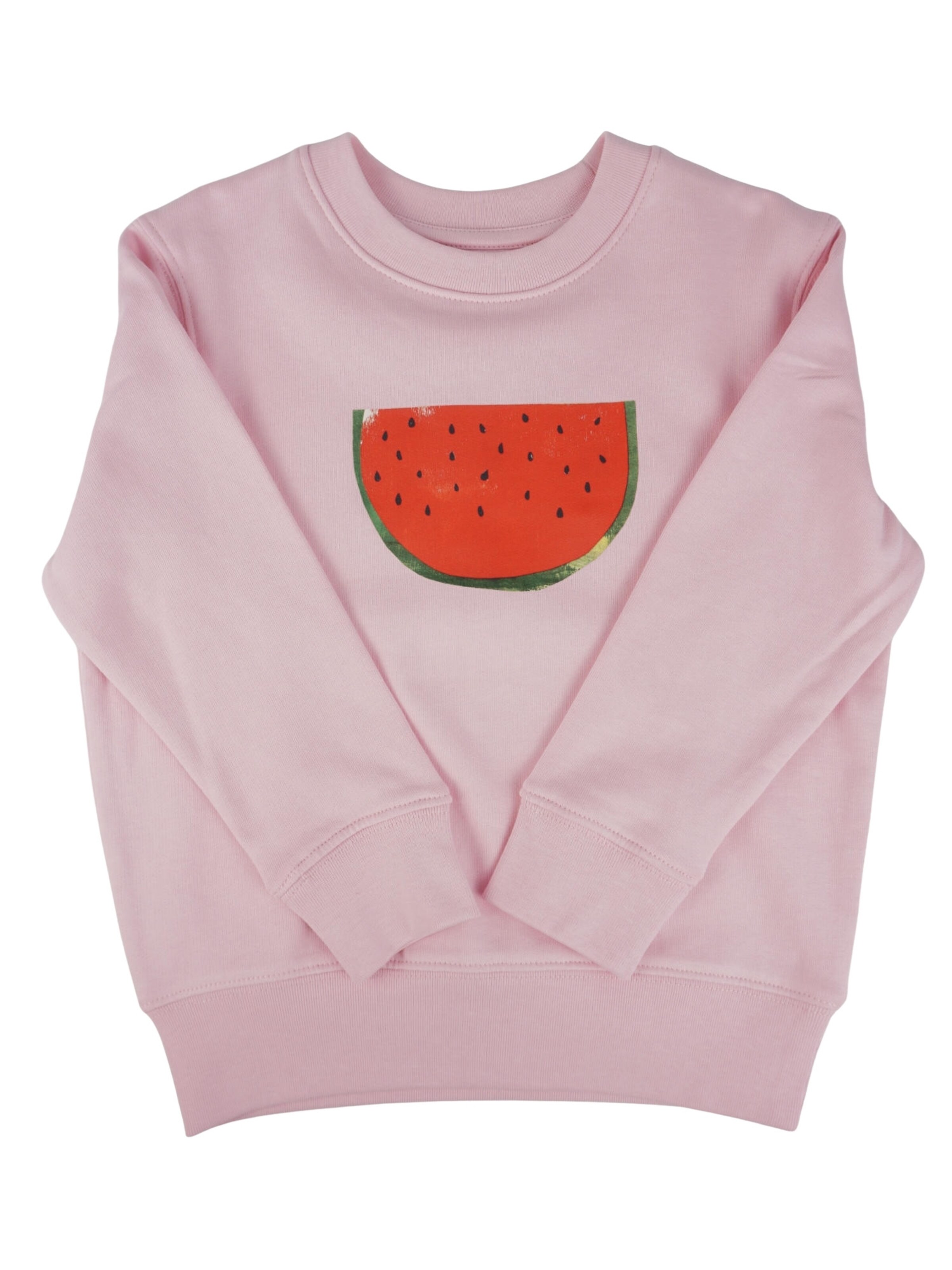 MelaDi Sweatshirt 'Melone'‌‌‌‌‌‌ in Pink: Vorderseite