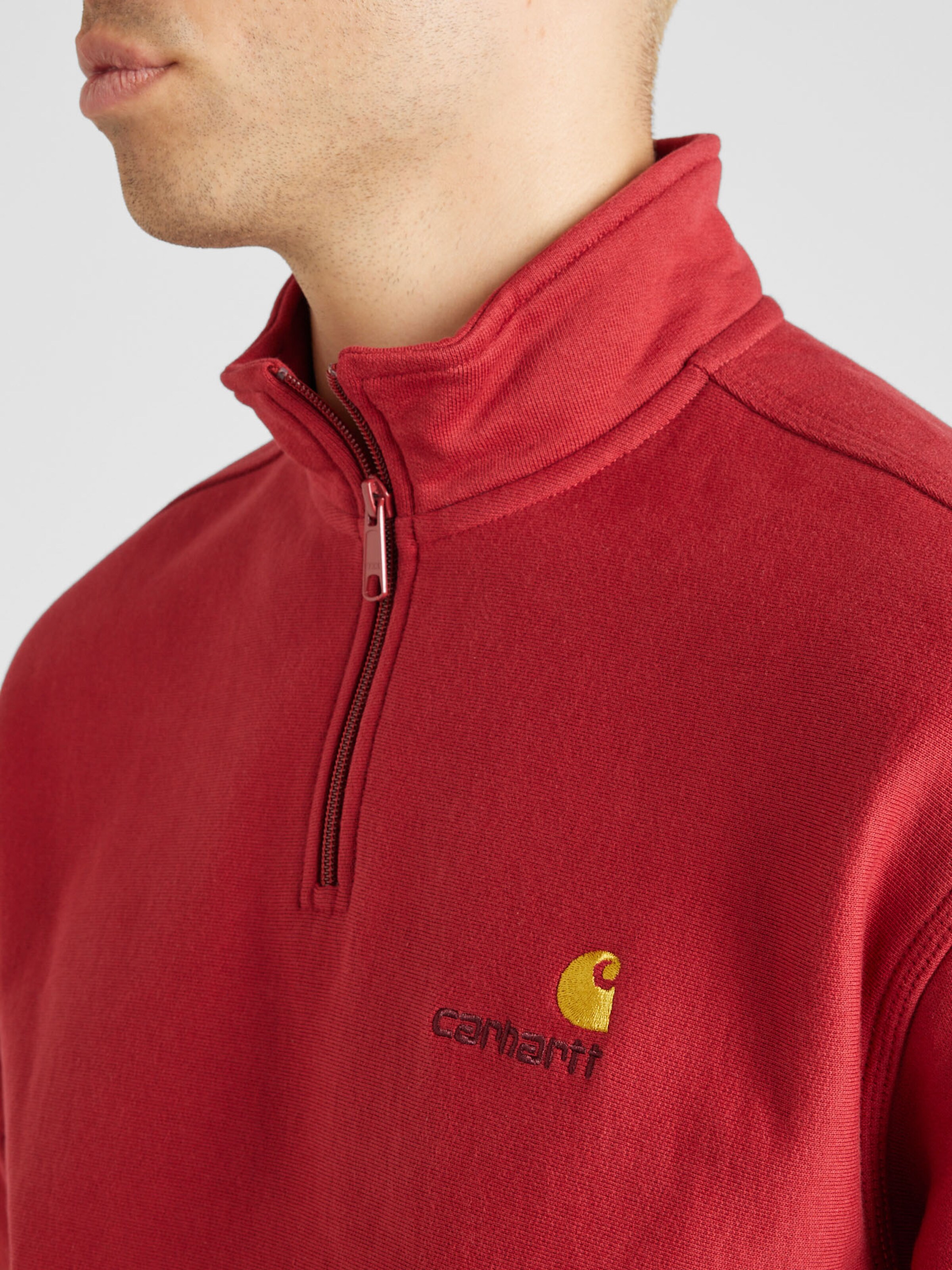 Carhartt sweatshirt red discount
