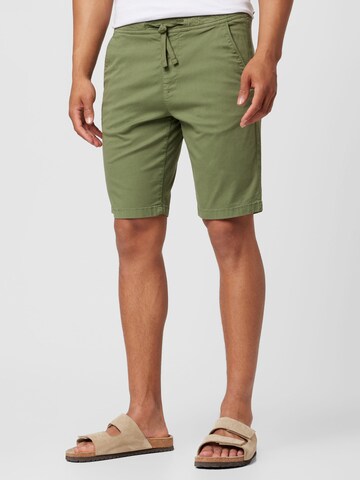 Regular Pantalon s.Oliver en vert : devant