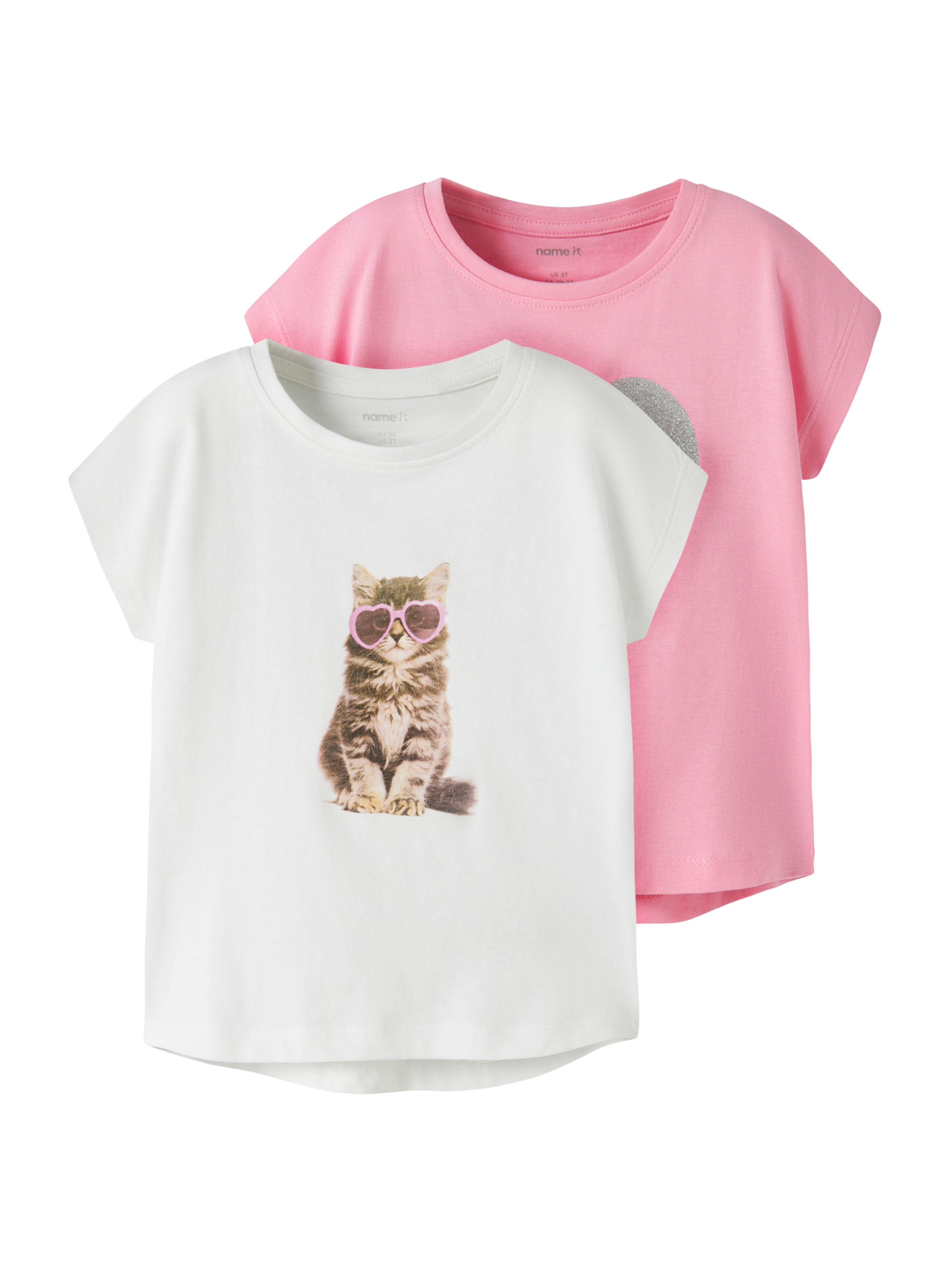 NAME IT Bluser & t-shirts 'NMFVOTIA' i pink: forside