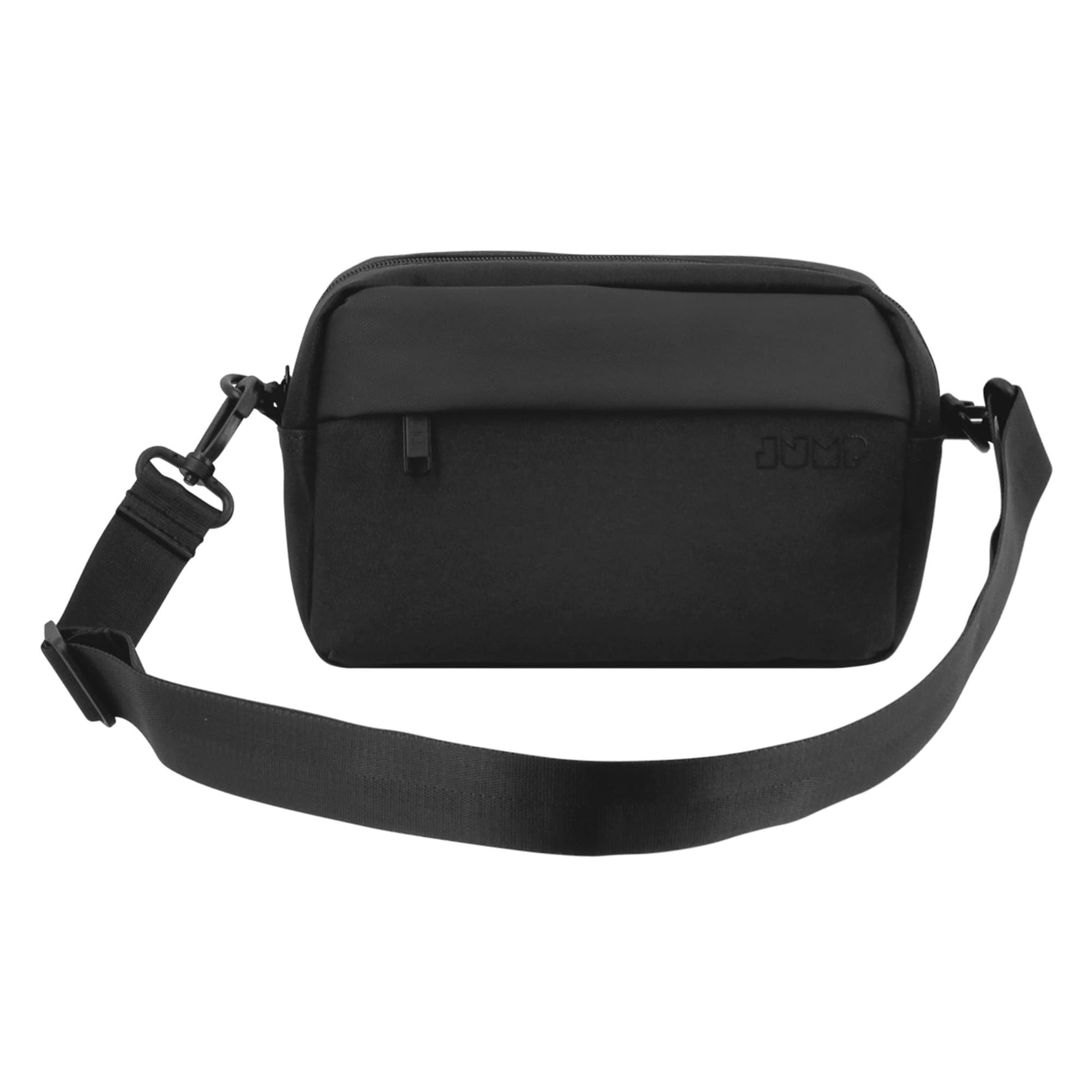 Jump Umhängetasche 'Dunaa' in Schwarz: Vorderseite