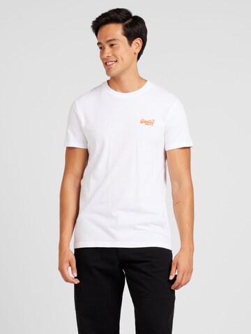 Superdry Koszulka 'Essential' w kolorze biały: przód