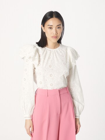 Fabienne Chapot Blouse 'Bailey' in White: front