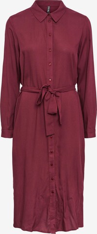 Robe-chemise 'Cammie' PIECES en violet : devant