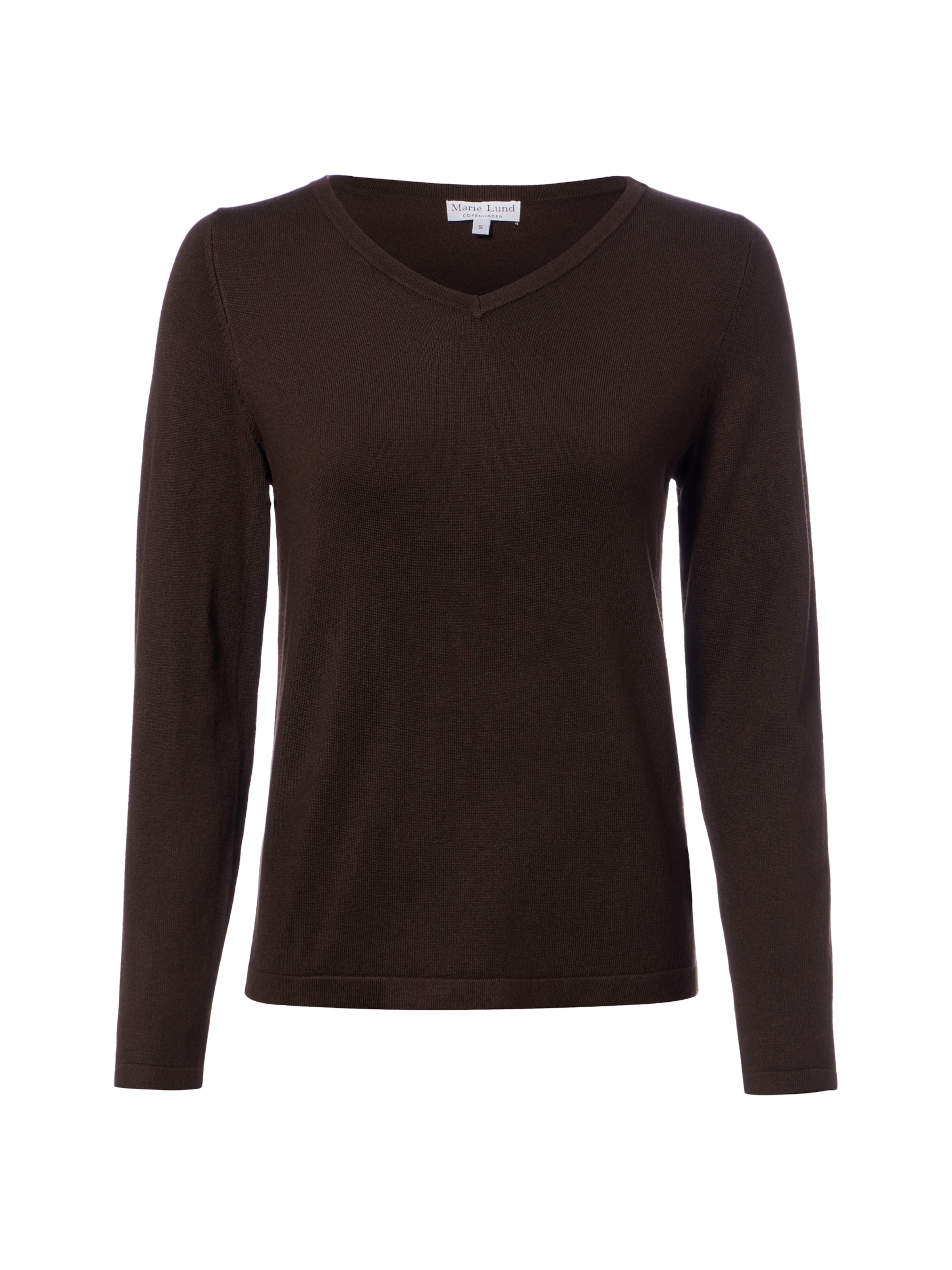 Pull-over Marie Lund en marron