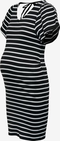 Only Maternity Dress in Black: front