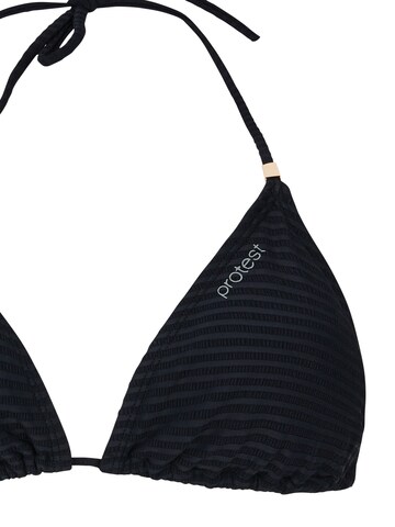PROTEST Triangle Bikini Top 'MIXAleias' in Black