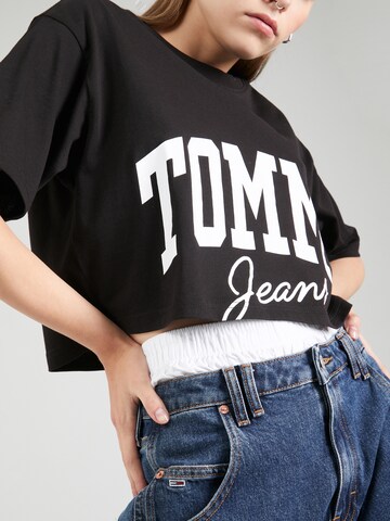 Tommy Jeans Tričko – černá