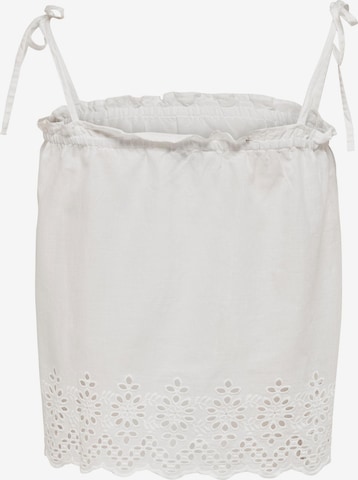 ONLY - Top 'Carlotta' en blanco