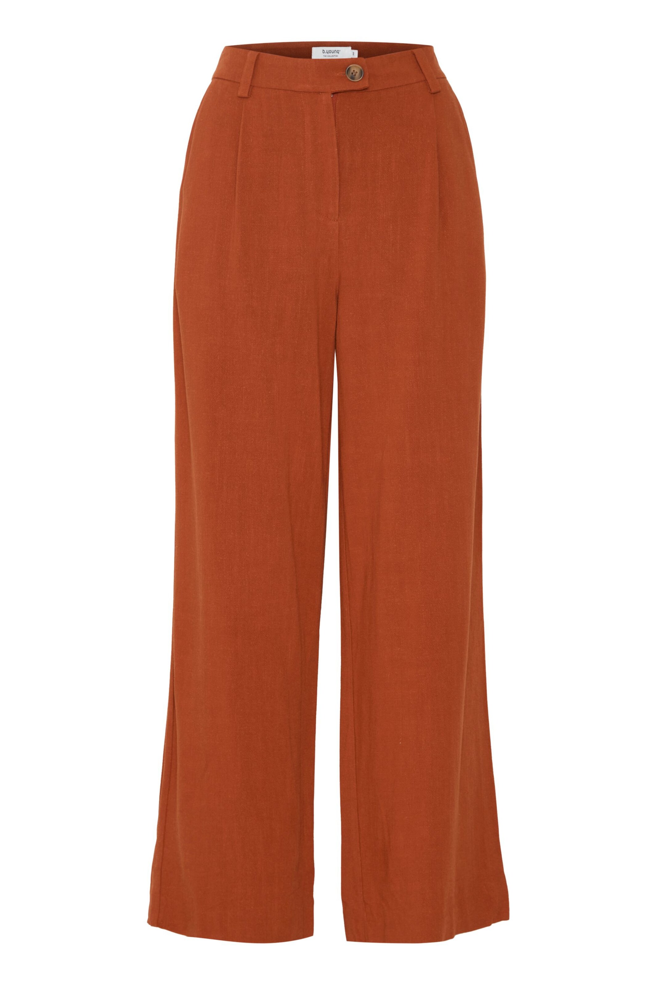 b.young Hose 'Johanna' in rostbraun, Produktansicht