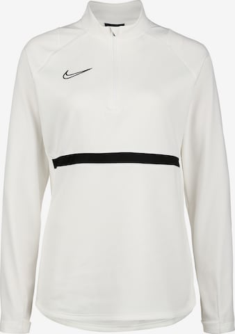 NIKE Functioneel shirt 'Academy' in Wit: voorkant