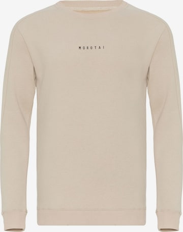 Sweat-shirt MOROTAI en blanc : devant