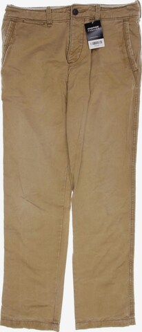 Abercrombie & Fitch Pants in 34 in Beige: front