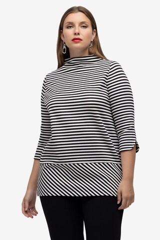 Ulla Popken Shirt in Black: front