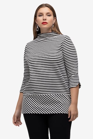 Ulla Popken Shirt in Black: front