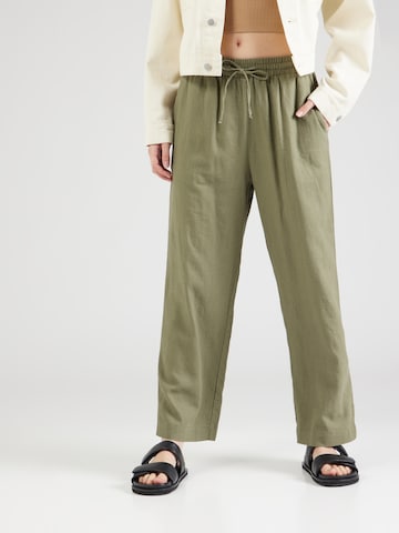 Freequent Loose fit Trousers 'LAVA' in Green: front