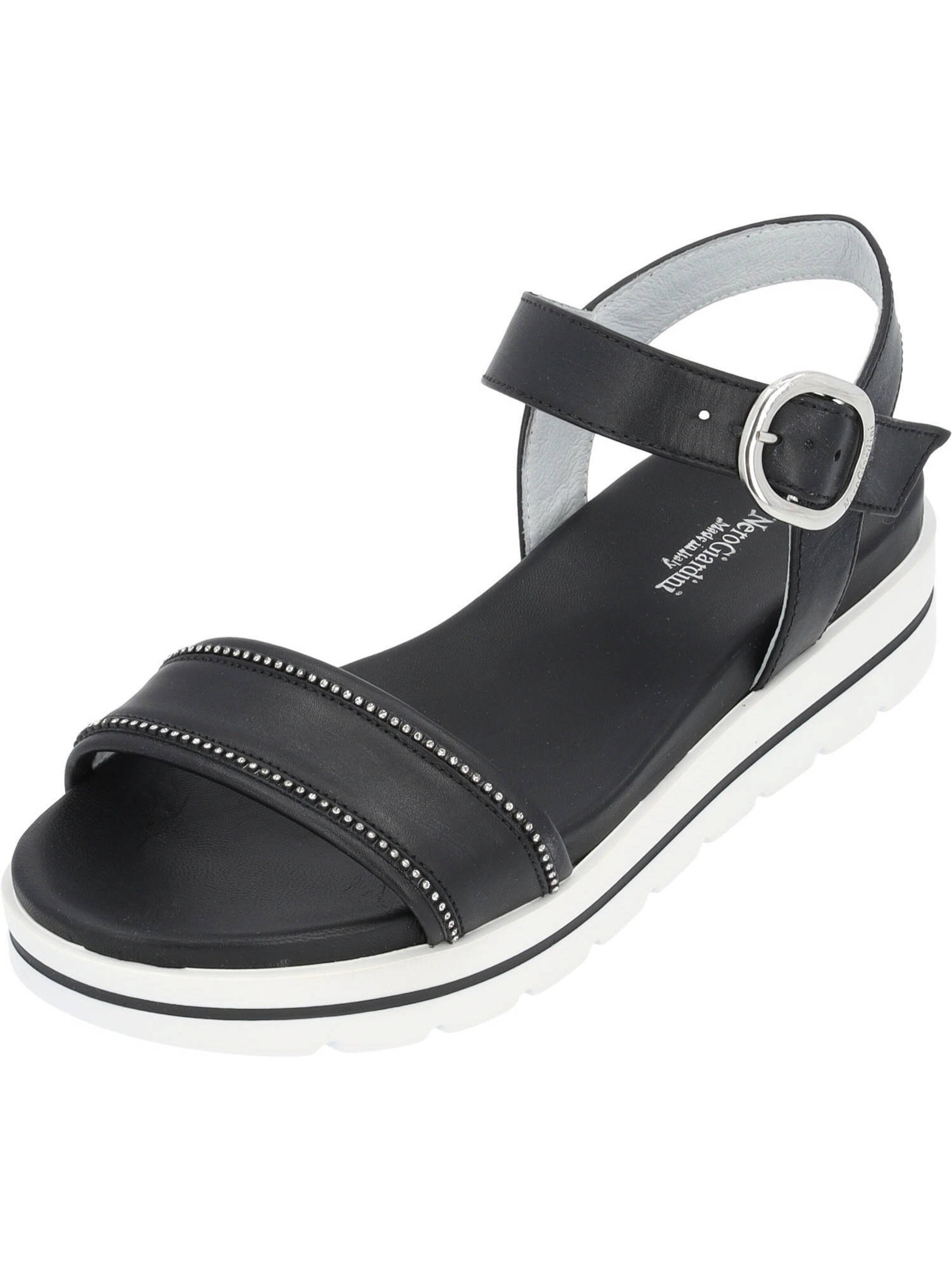 Nero Giardini Sandaal 'E307812D' in Zwart: voorkant