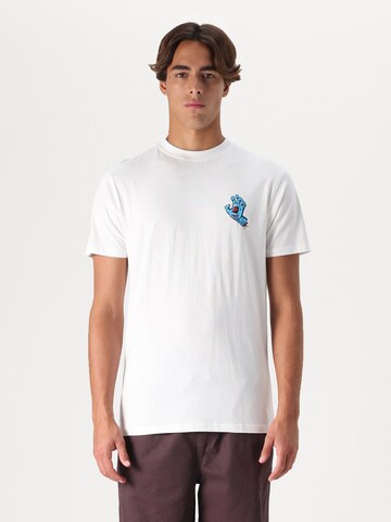 Santa Cruz Majica 'Screaming Hand' | bela barva