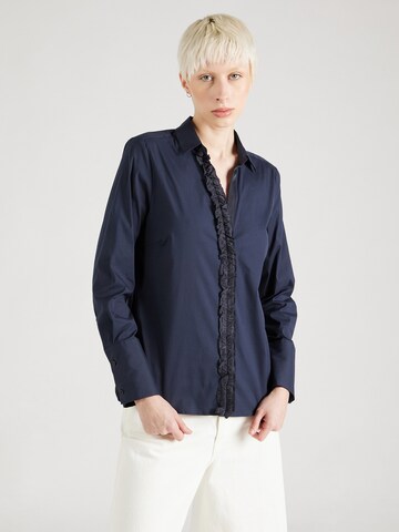 MOS MOSH Blouse in Blauw: voorkant