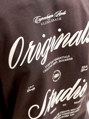 Jack & Jones Junior - Sudadera 'JORNORREBRO' en marrón