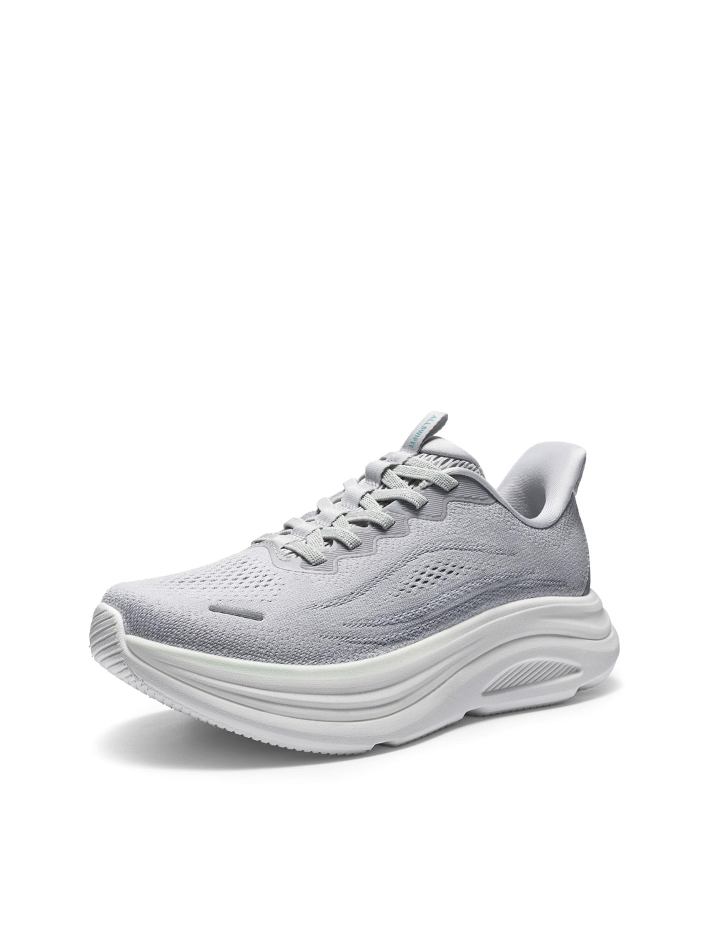 ALLSWIFT Running Shoes in Grey: front