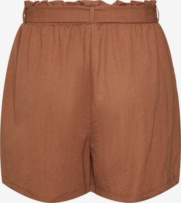 regular Pantaloni 'LINDA' di PIECES in marrone
