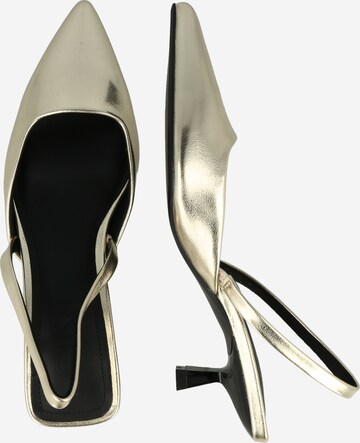 ONLY Slingback pumps i guld