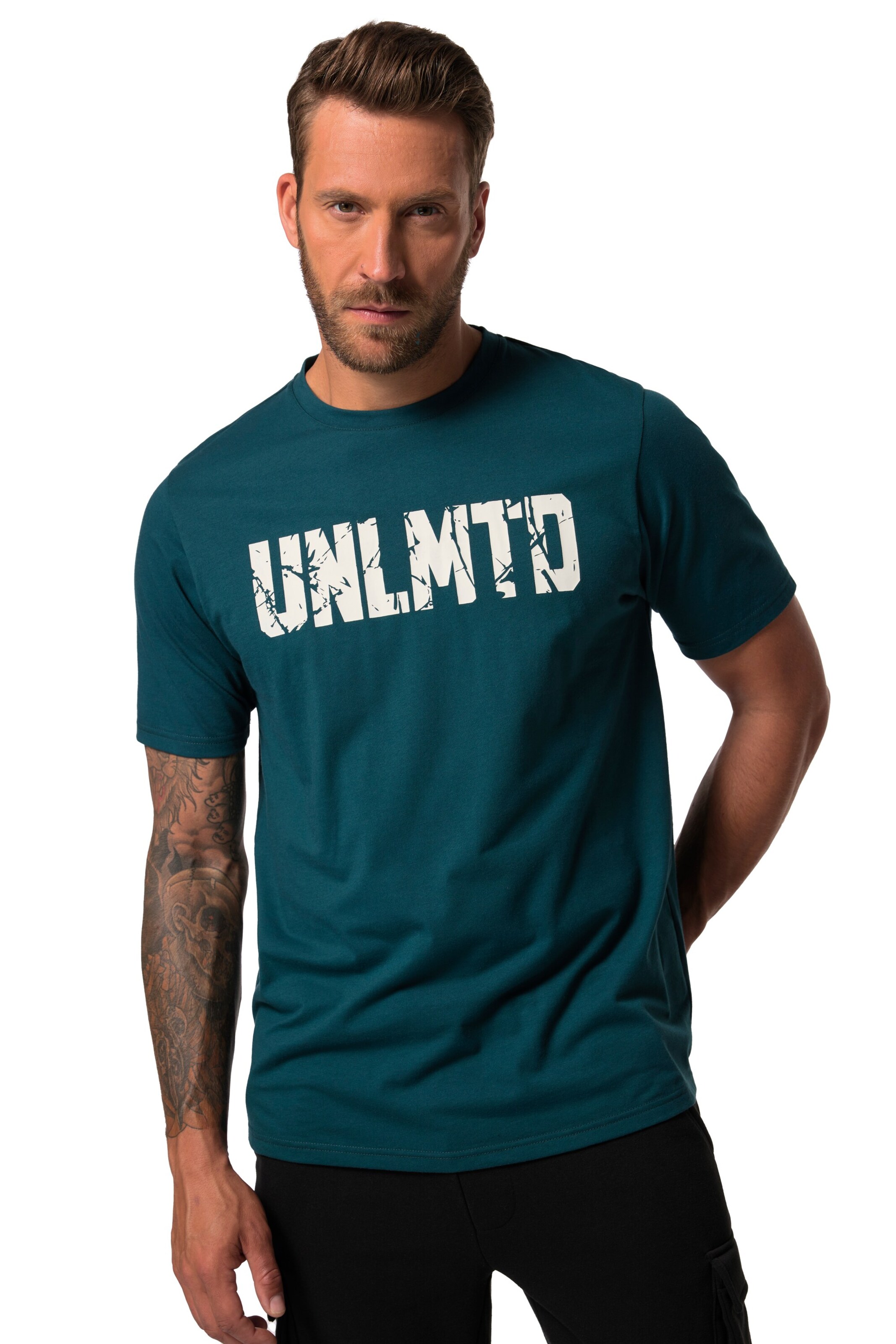 JAY-PI Shirt in Blauw: voorkant