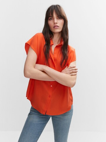 MANGO Bluse 'LIM' i rød: forside