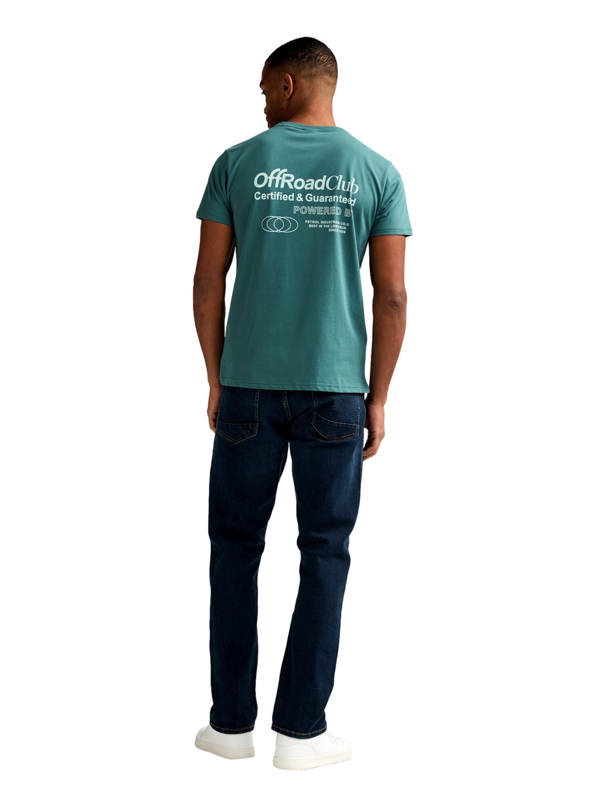 T-Shirt Petrol Industries en vert