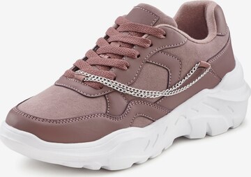 LASCANA Sneaker in Lila: predná strana