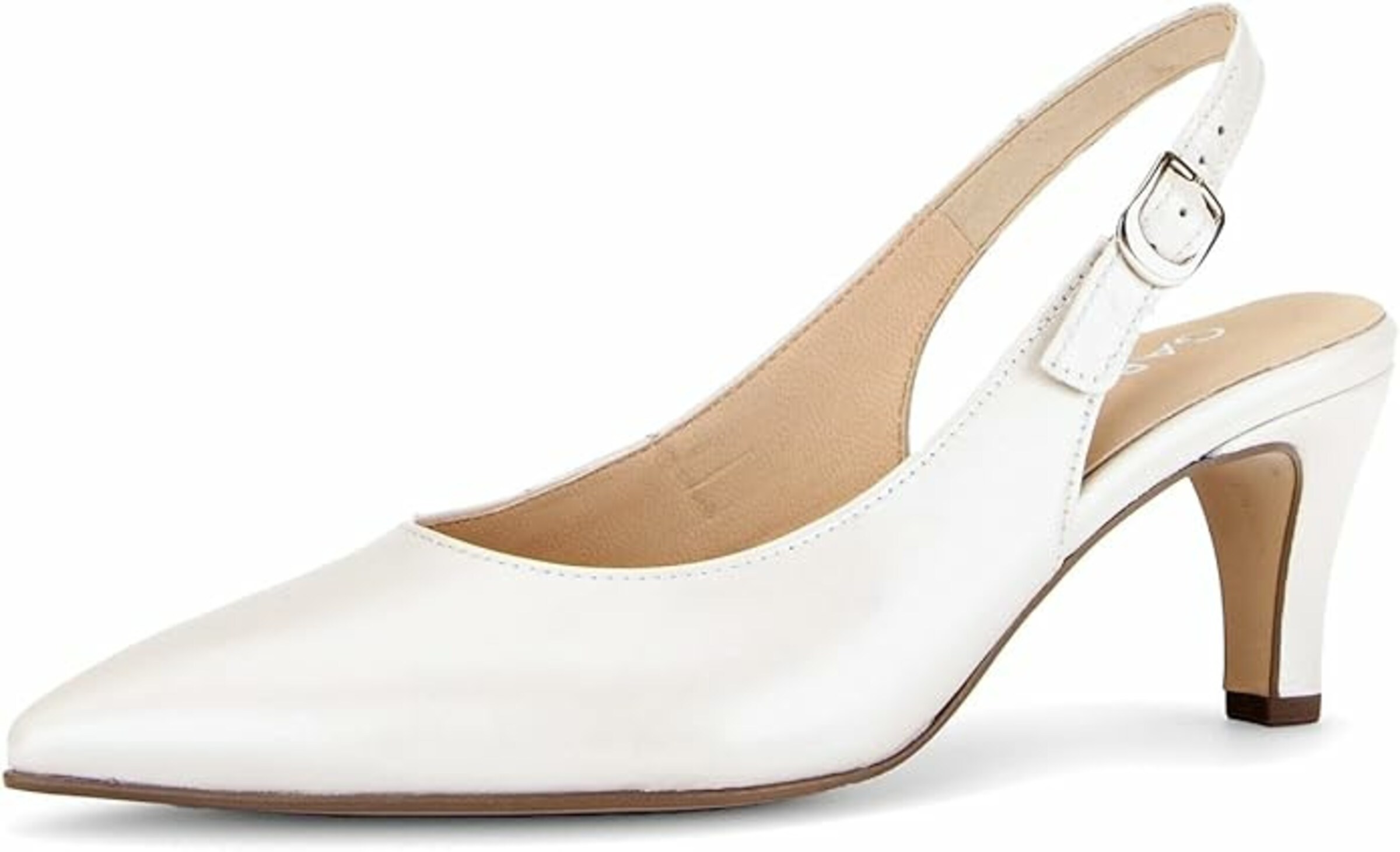GABOR Slingback pumps in White