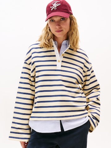 TOMMY HILFIGER Свитшот в Бежевый: спереди