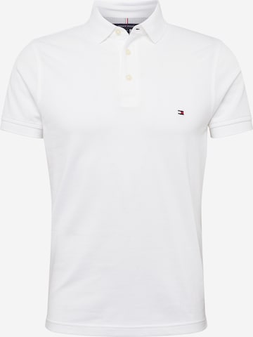 TOMMY HILFIGER Poloshirt 'Core 1985' in Weiß: predná strana