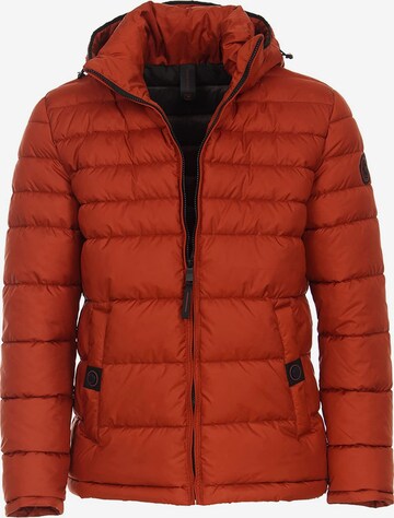 VENTI Between-Season Jacket in Orange: front