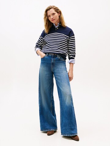 TOMMY HILFIGER Pullover in Blau