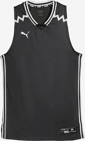 PUMA Trikot 'Team Game' in Schwarz: Vorderseite