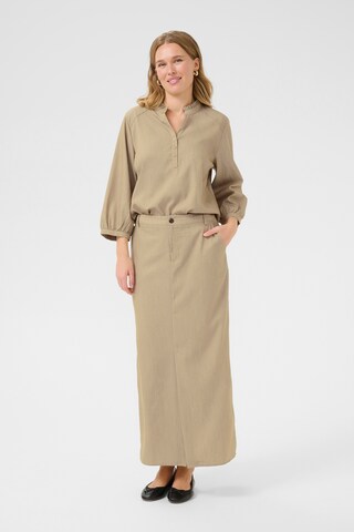 Jupe 'Ravna' Kaffe en beige